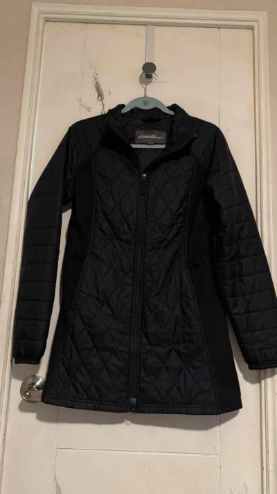Chaqueta  acolchada negra marca Eddie Baue - miniatura 1