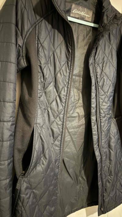 Chaqueta  acolchada negra marca Eddie Baue - miniatura 4