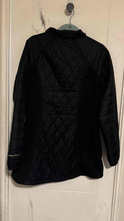 Chaqueta  acolchada negra marca Eddie Baue - miniatura 5