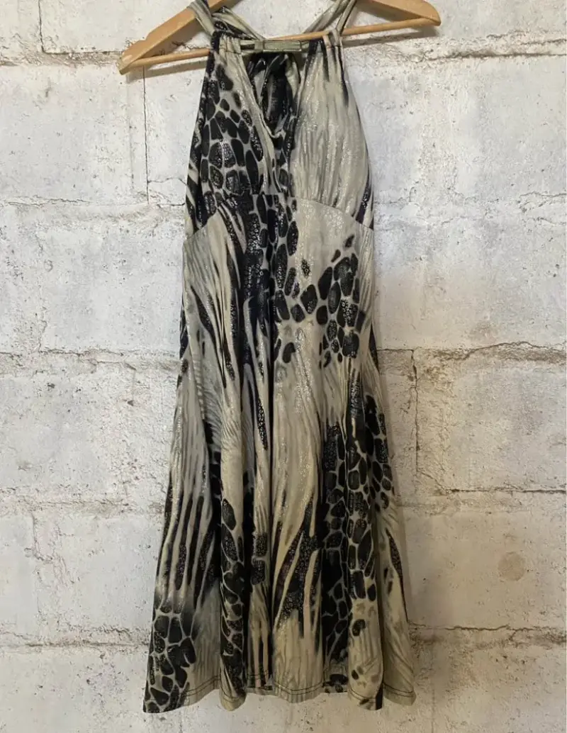 Vestido/polera sensual animal print - 1