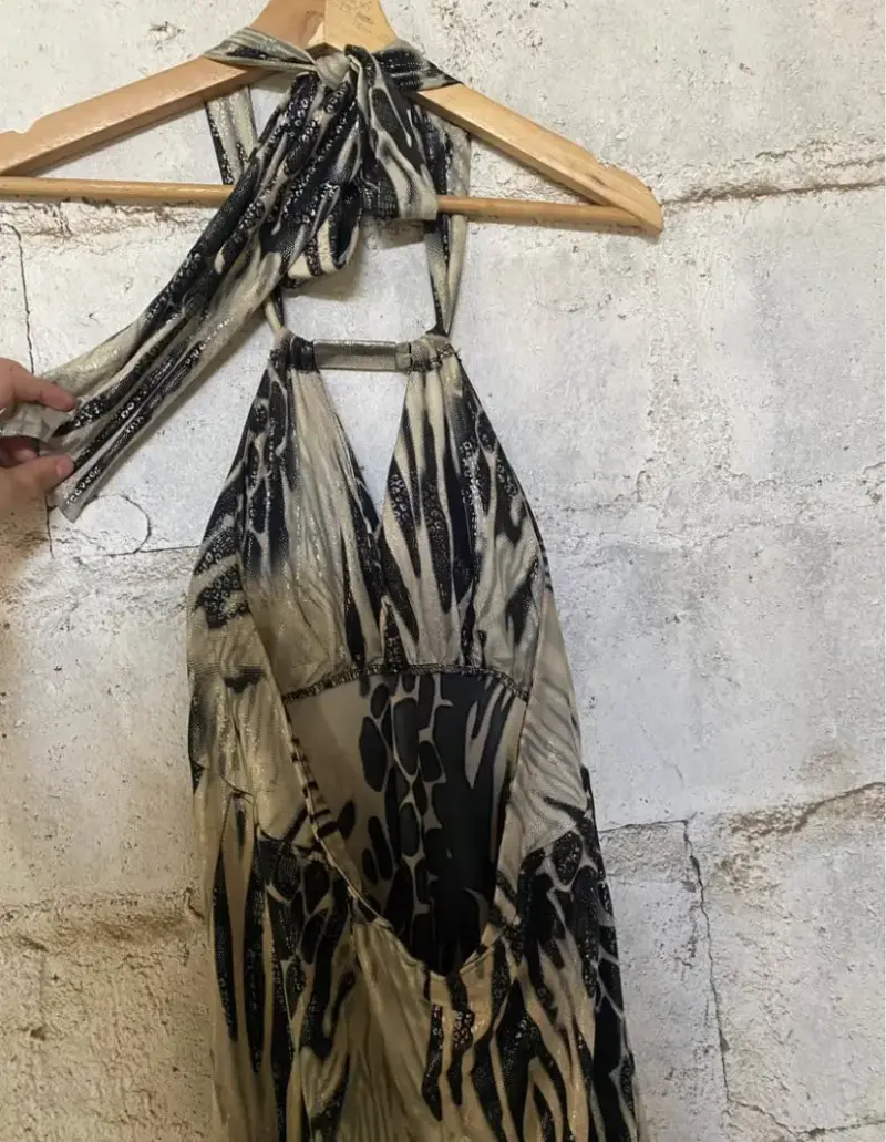 Vestido/polera sensual animal print - 3