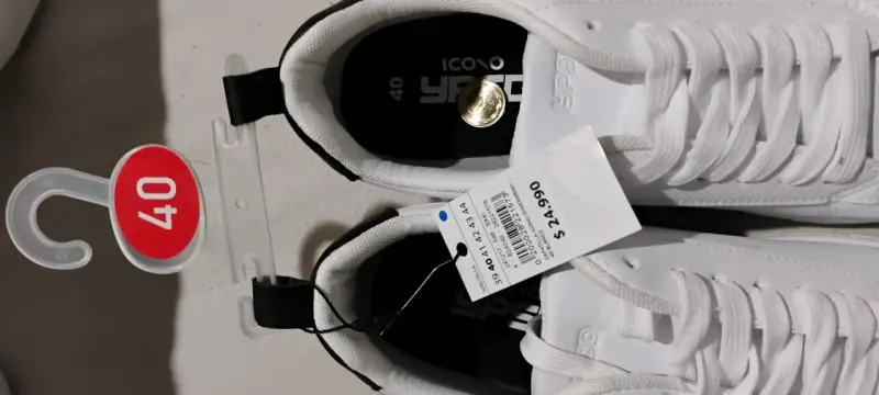 Zapatillas blancas talla 40 - 3