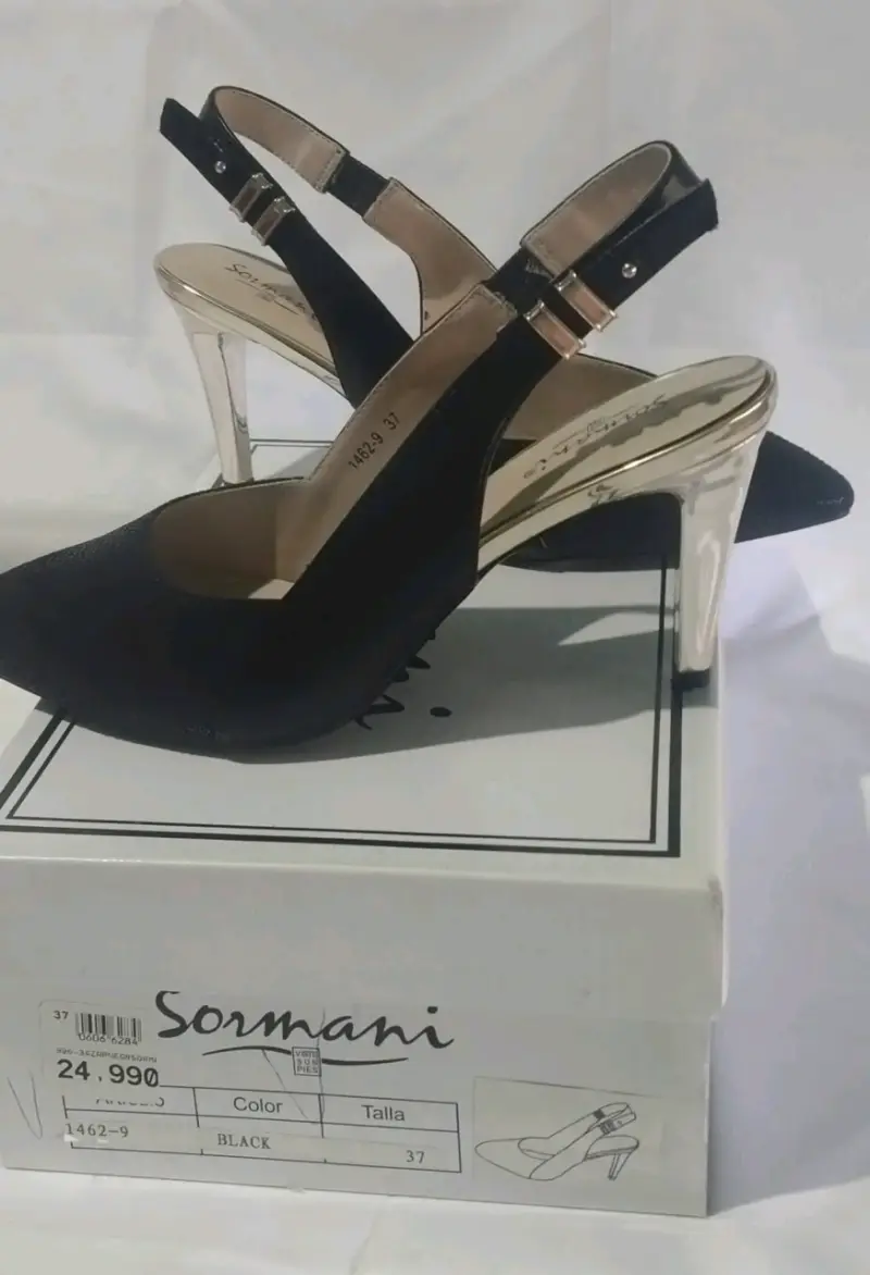 Zapatos de taco alto Sormani negros