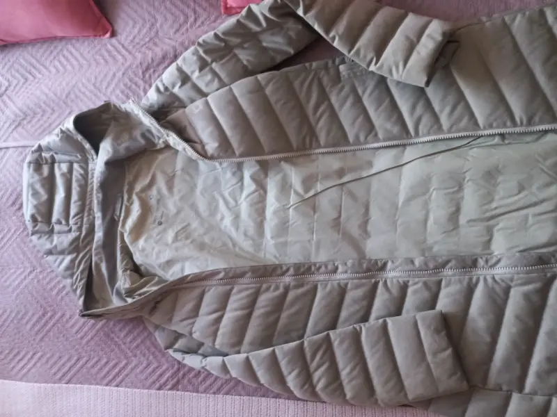 Parka acolchada beige - 2