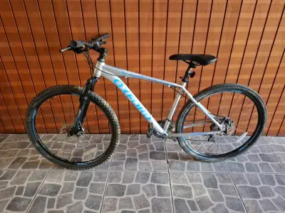 Bicicleta montaña Oxford gris - miniatura 1