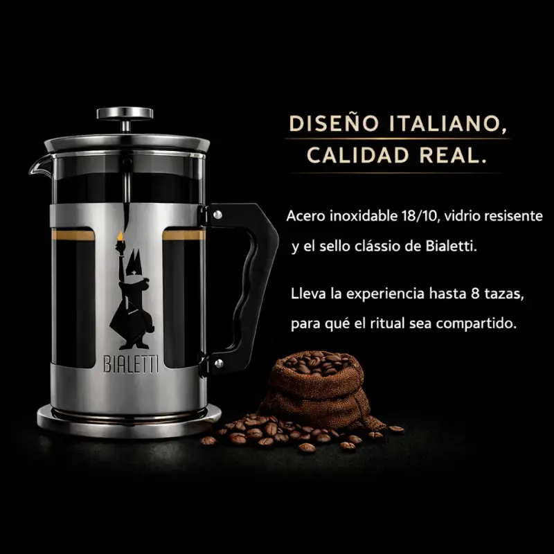 Cafetera prensa francesa Bialetti - 4