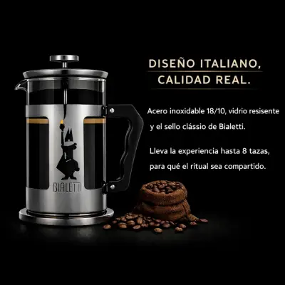 Cafetera prensa francesa Bialetti - miniatura 4