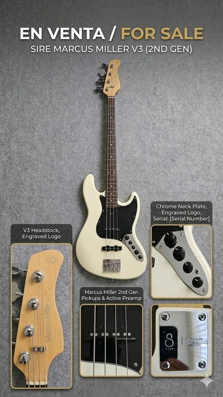 Bajo Sire Marcus Miller V3