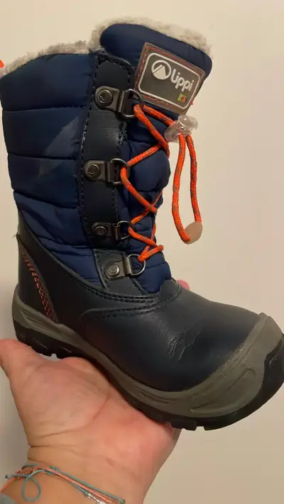 Botas Lippi de invierno para niños azules - miniatura 1