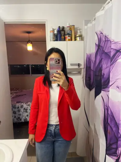 Blazer rojo - miniatura 3