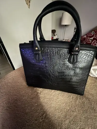 Cartera negra elegante Gacel nueva - miniatura 2