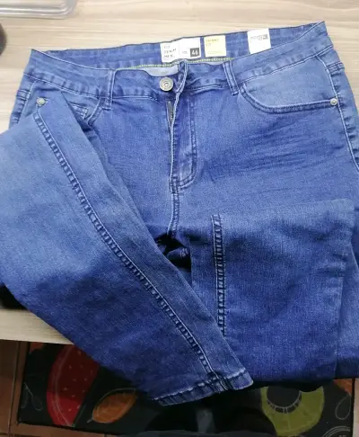 Jeans azules skinny fit - miniatura 1