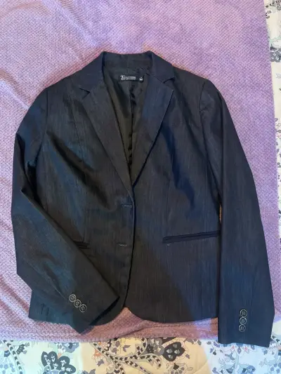 Blazer azul marino elegante - miniatura 1