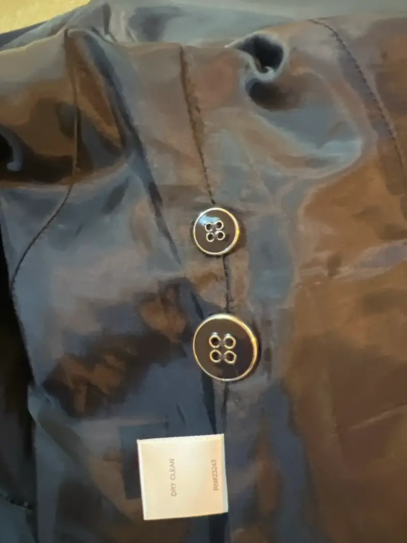 Blazer azul marino elegante - 4