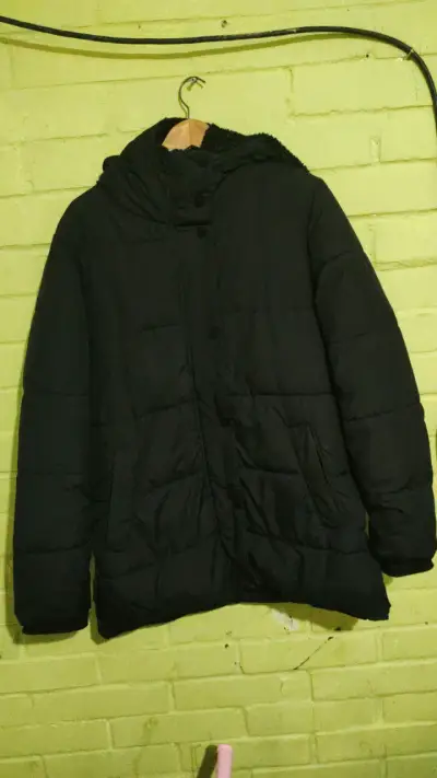 Parka negra acolchada Doo Australia mujer - miniatura 2