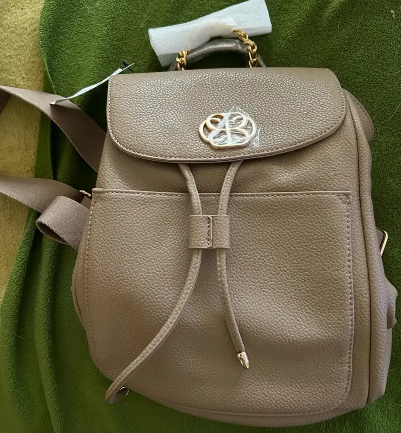 Mochila beige Cecilia Bolocco - 3