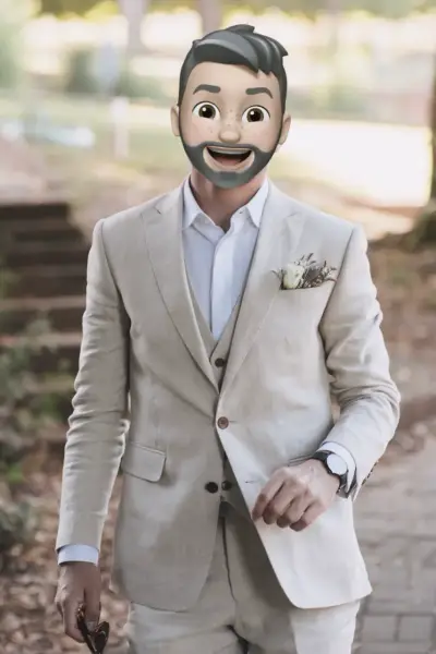 Traje 100% Lino - miniatura 3