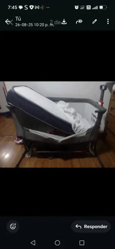Cuna colecho BabySalus gris - miniatura 2