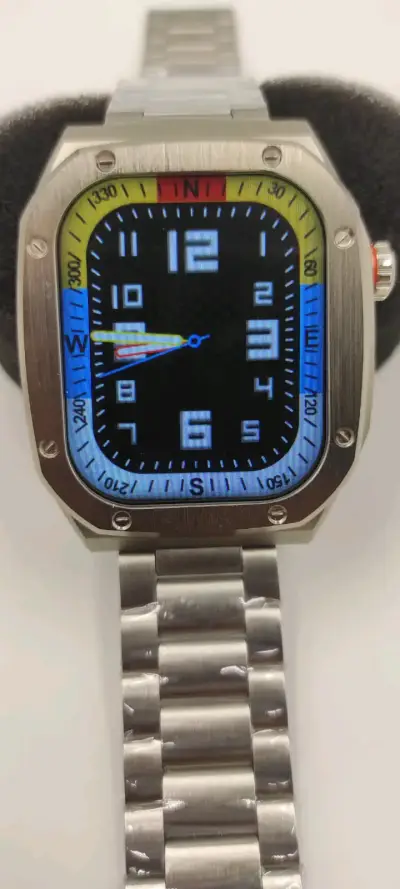 Reloj inteligente metálico smartwatch NUEVO - miniatura 1