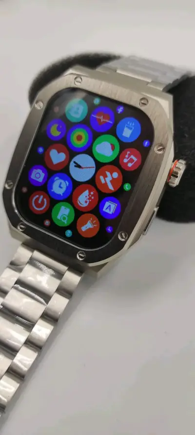 Reloj inteligente metálico smartwatch NUEVO - miniatura 4
