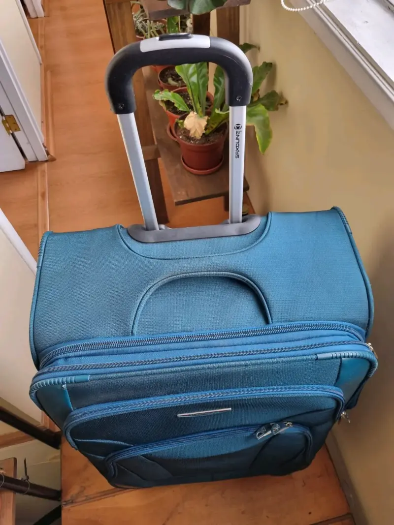 Maleta de viaje azul - 3