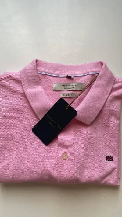 Polera polo rosa University Club - miniatura 1