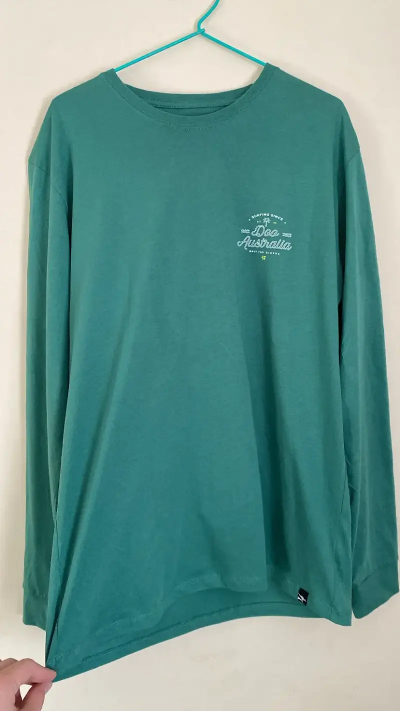 Polera verde Doo Australia nueva - 3