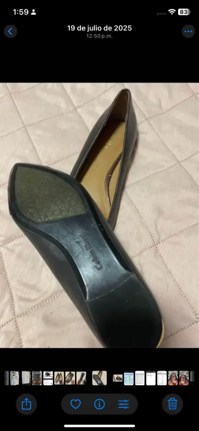 Zapatos planos bicolor mujer - miniatura 2