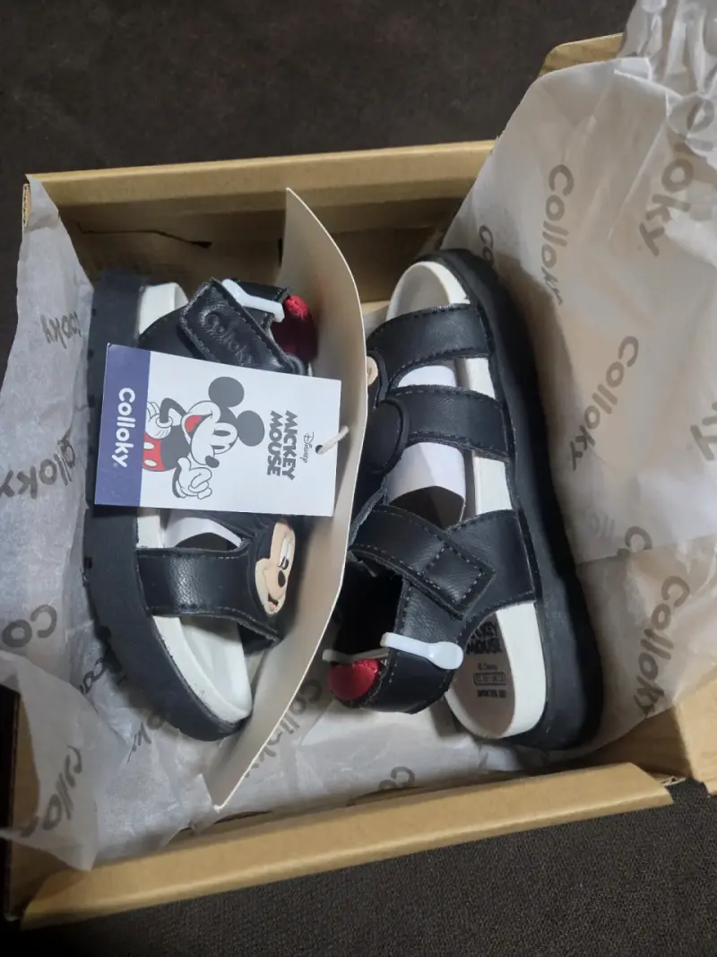 Sandalias Mickey Mouse Colloky nuevas talla 24 - 2