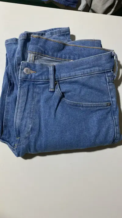 Jeans azules de mezclilla. Talla 46. Skinny Fit - miniatura 1