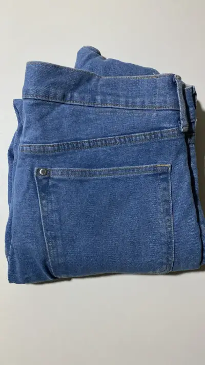 Jeans azules de mezclilla. Talla 46. Skinny Fit - miniatura 2