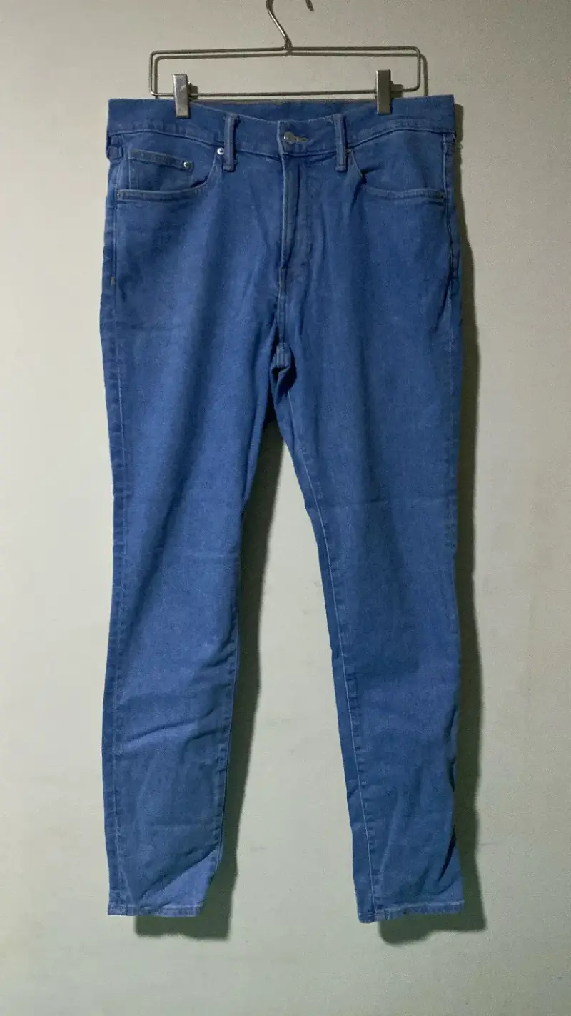 Jeans azules de mezclilla. Talla 46. Skinny Fit - 4
