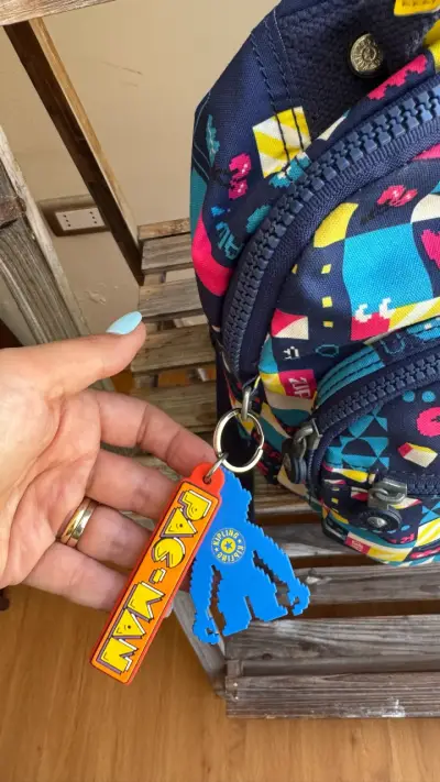 Mochila Kipling edición especial pacman - miniatura 3