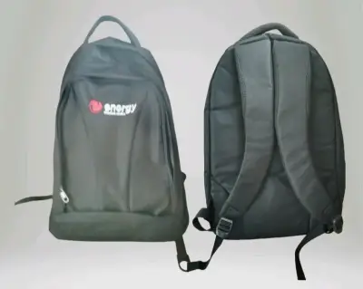 Mochila Energy  Fitness clubs (negra) - miniatura 1