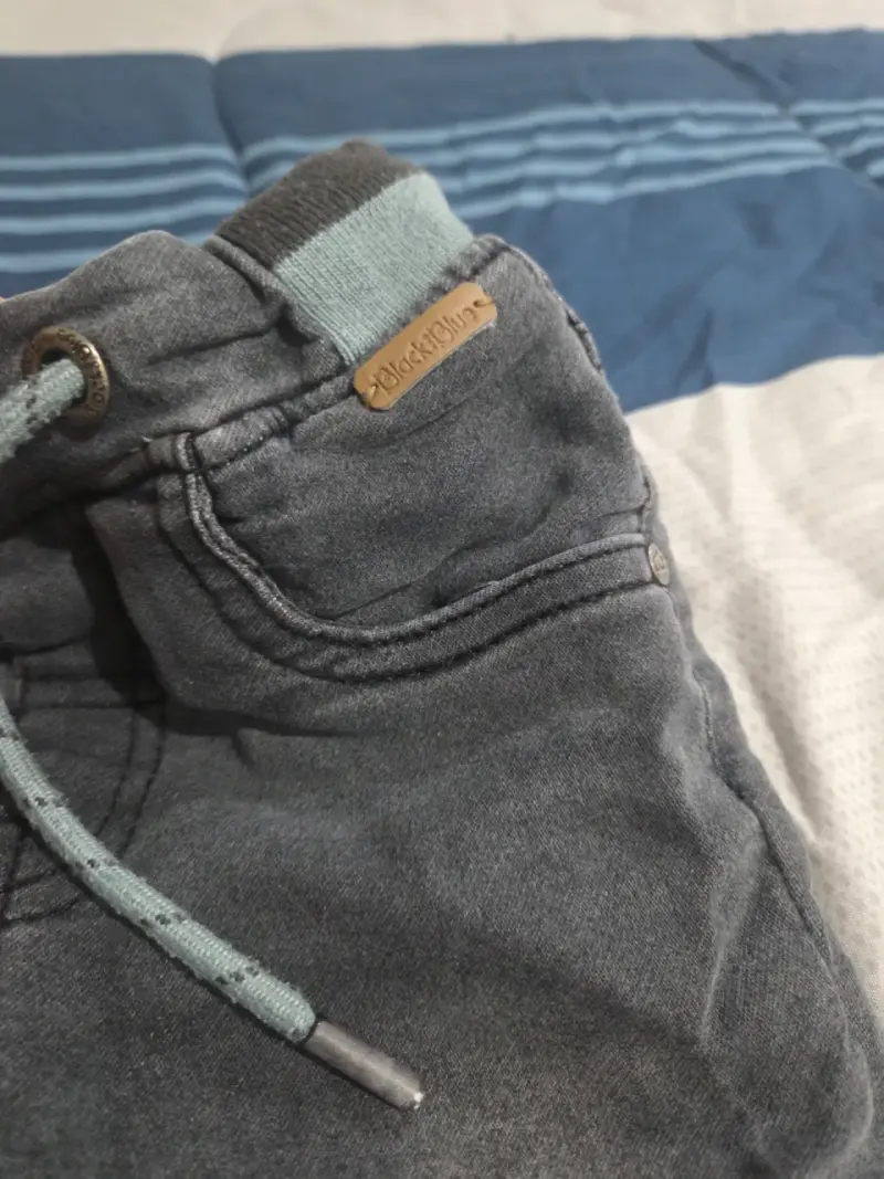 Pantalón jeans gris para niños - 2