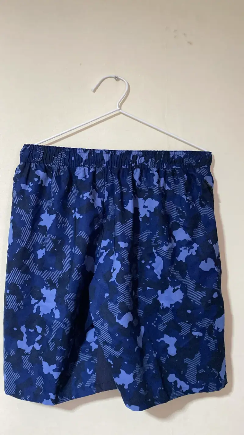 Shorts deportivos azul camuflaje - 2