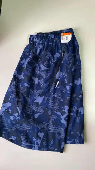 Shorts deportivos azul camuflaje - miniatura 4