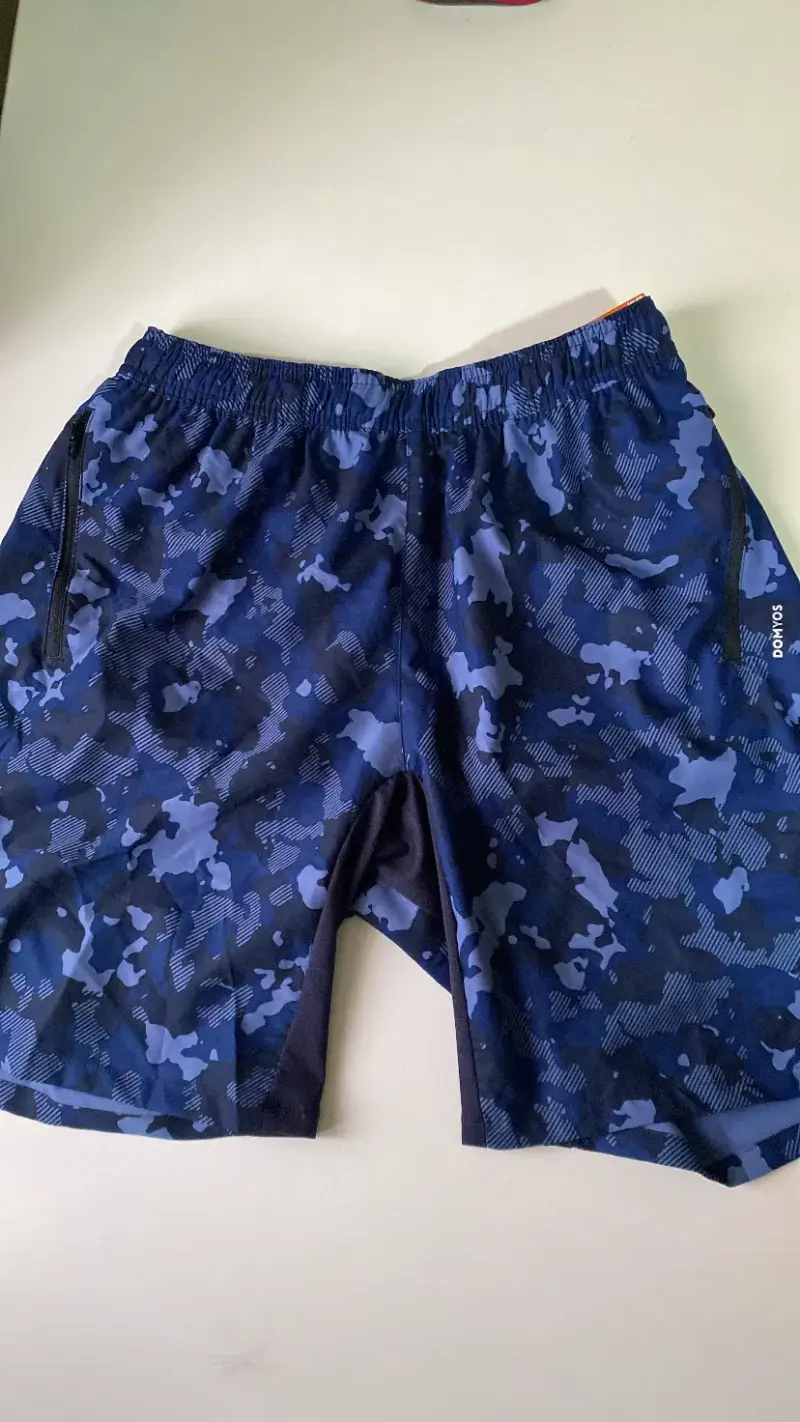 Shorts deportivos azul camuflaje - 6
