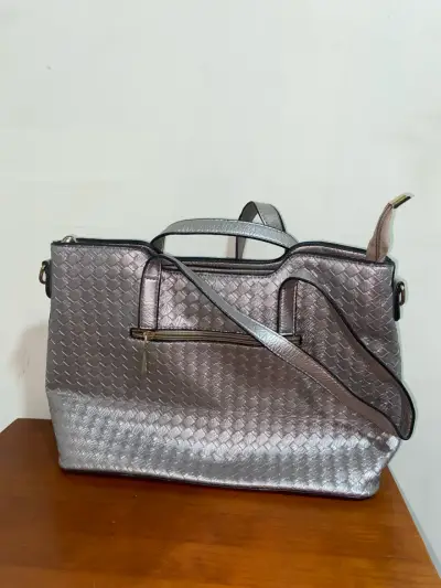 Cartera Miu Miu Gris - miniatura 2