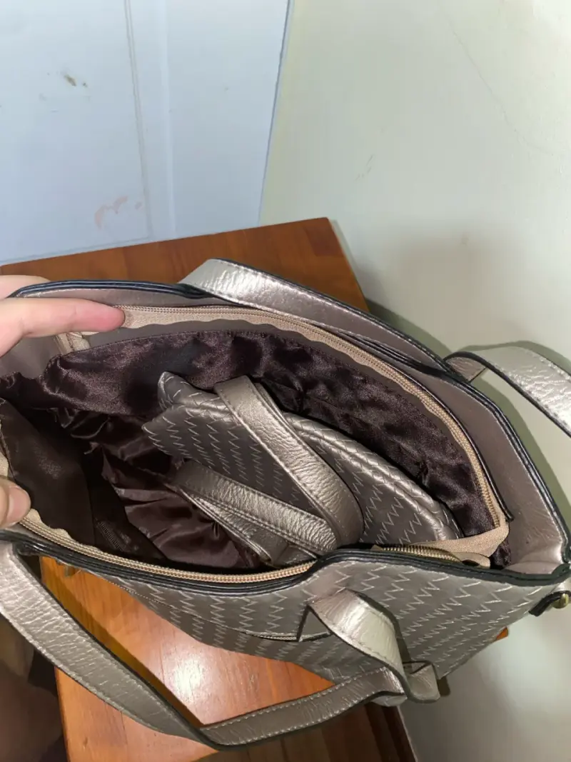 Cartera Miu Miu Gris - 3