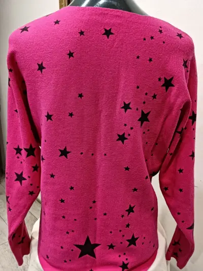 Suéter fucsia Talla S/M - miniatura 2