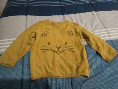 Polerón infantil mostaza - miniatura 3