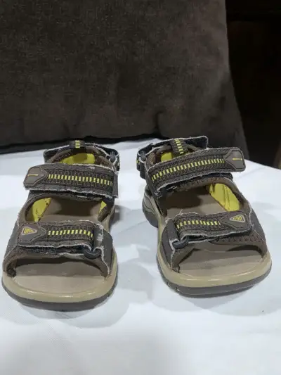 Sandalias deportivas marrones para niños - miniatura 2