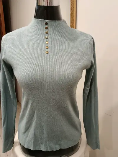 Swater Spandex Celeste Talla Única - miniatura 1