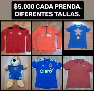Indumentaria de fútbol y deportiva. - miniatura 6