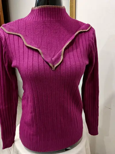 Suéter Spandex Talla Única Fucsia - miniatura 1