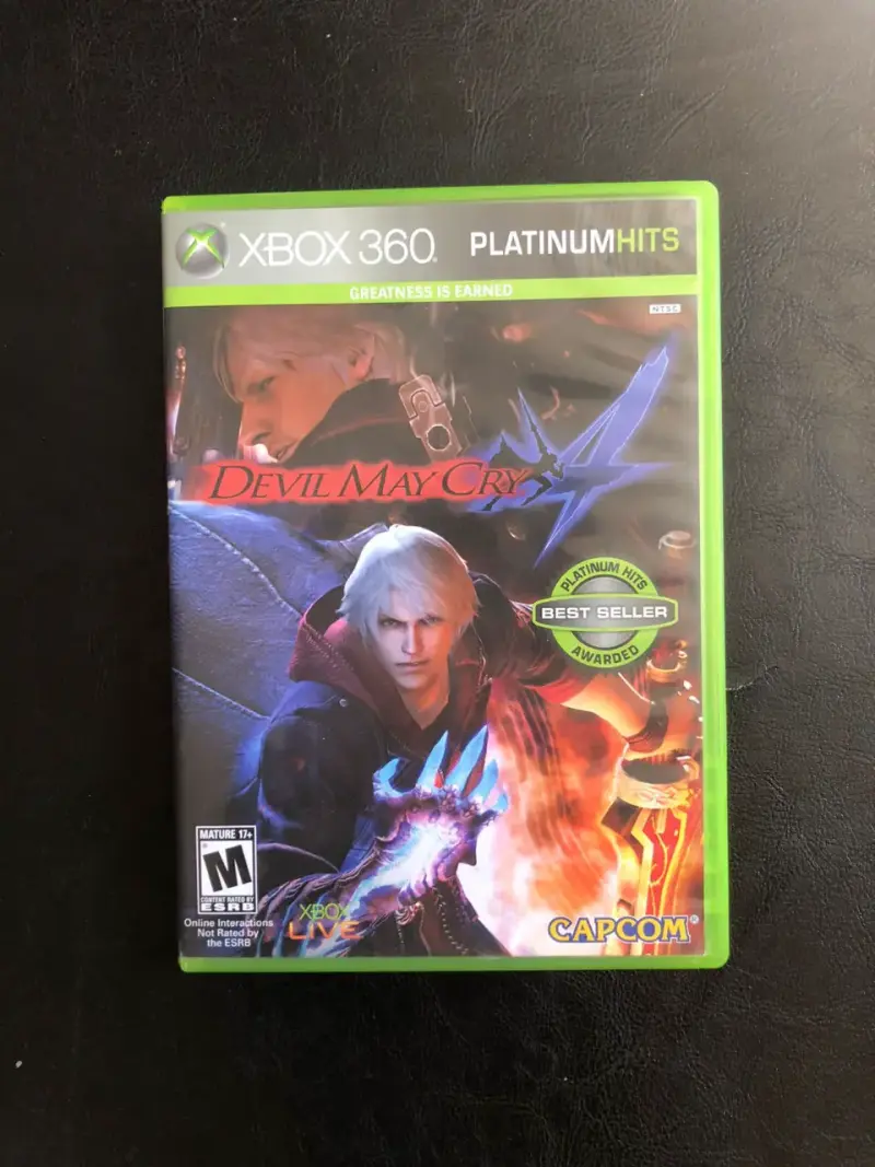 Devil May Cry 4 para Xbox 360 SOLO CAJA - 1