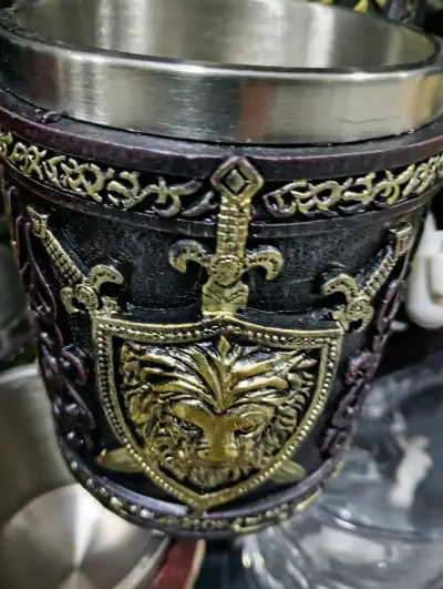 Taza Decorativa Calavera Pirata - miniatura 3