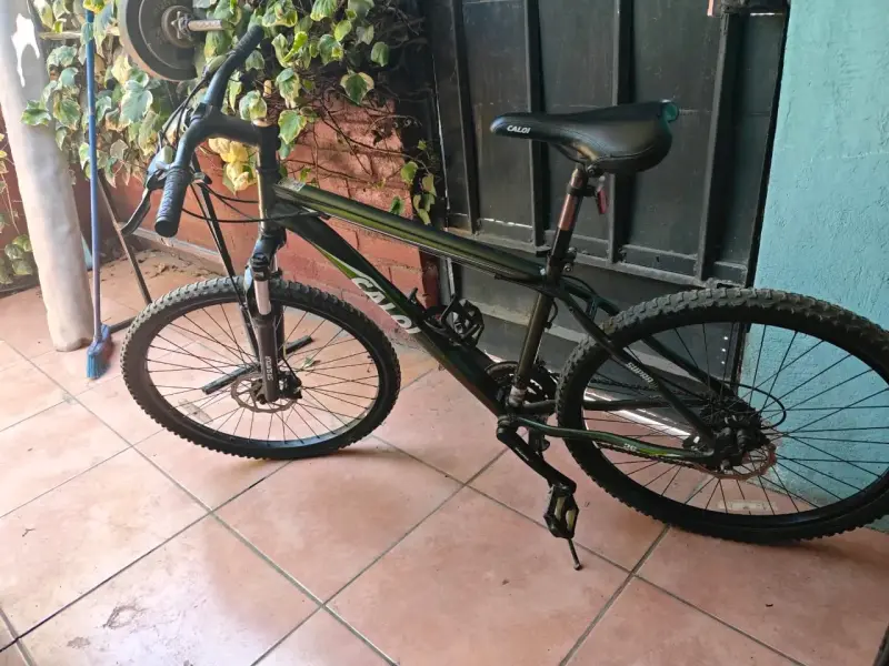 Bicicleta Caloi montaña verde - 2