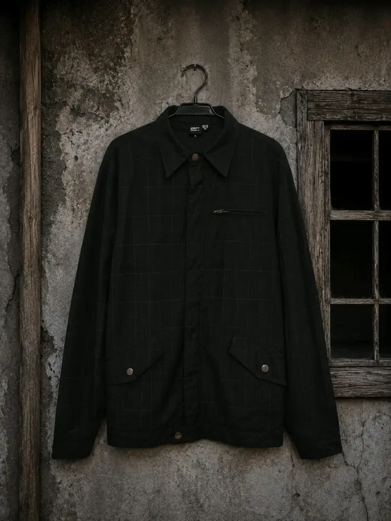 Chaqueta negra Rusty hombre talla M - 1